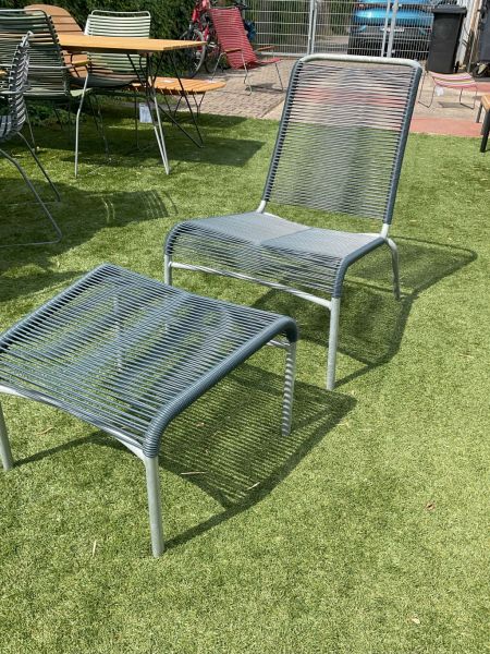 Altorfer Lounge Stuhl + Hocker von Embru
