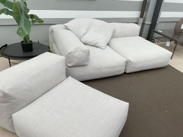 Vetsak Outdoorsofa + Jumbokissen + armrest
